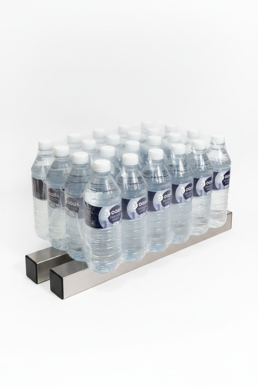 Small Oasis Bottles on Square Rod Stand